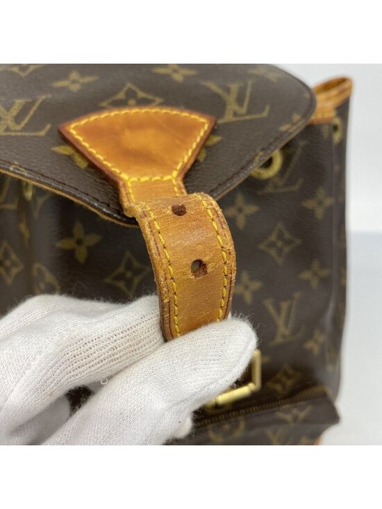 Louis Vuitton Backpack Monogram Montsouris MM Brown main image 4